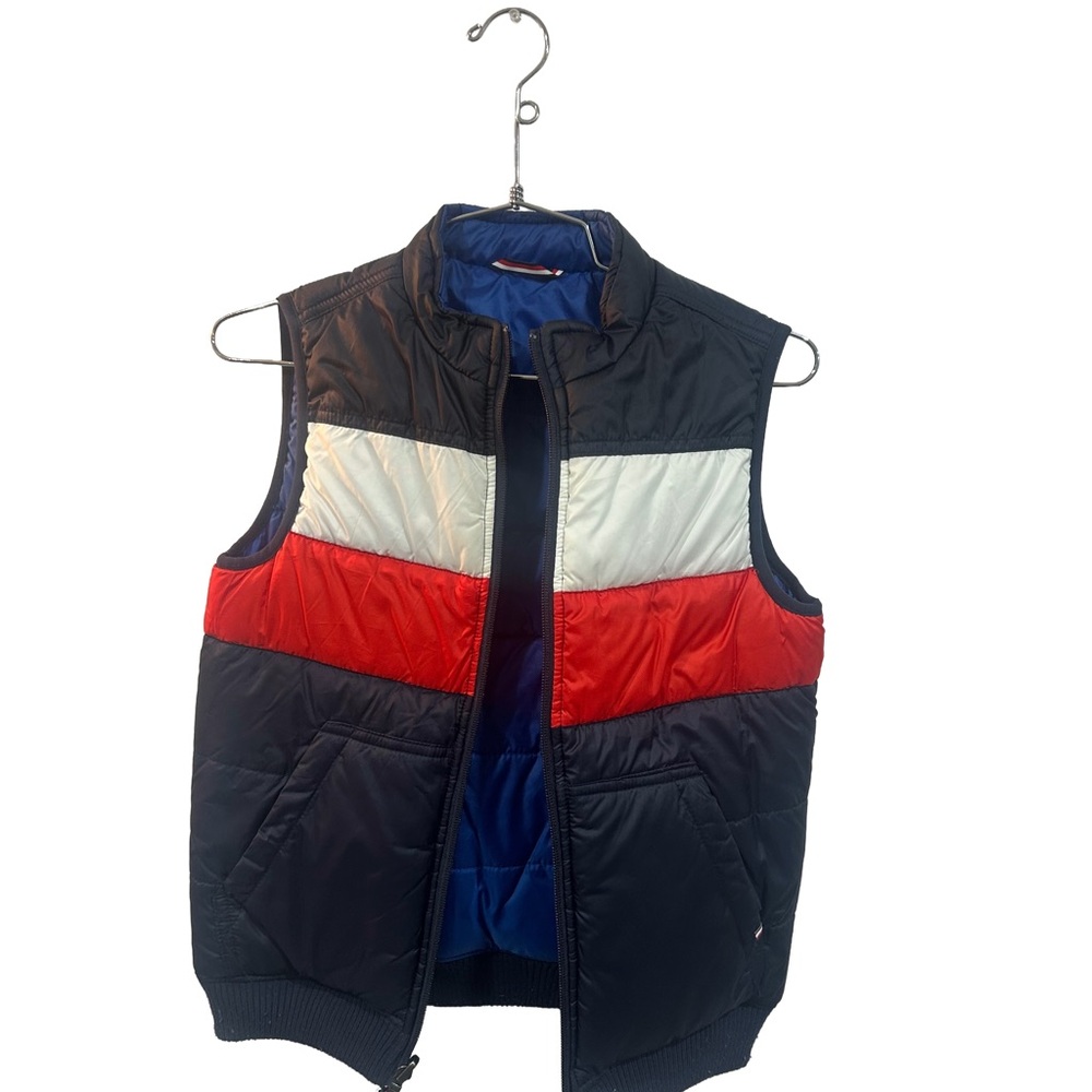 Gently used, Tommy Hilfiger Colourblock Boys's Puffer Vest